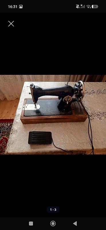 duz tikiş maşını: Tikiş maşını İşlənmiş,Mexaniki, 1 saplı, Ünvandan götürmə — 1