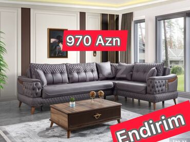 Divan və kreslo dəstləri: Yeni, Künc divan, Divan, Bazalı, Açılan — 13
