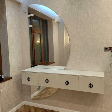 Sifarişlə mətbəx mebeli: Sifarişlə mətbəx dəsti, Özü çəkən petlələr, MDF, Kredit yoxdur, Rayonlara çatdırılma, Pulsuz çatdırılma — 13