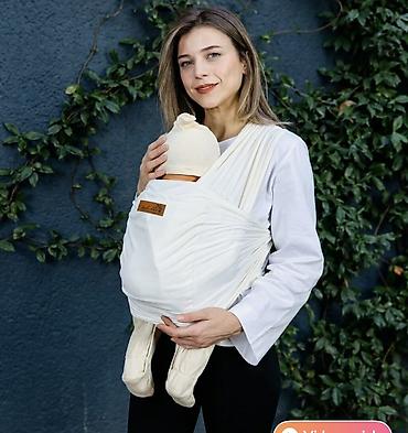 ponço nədir: Yenidoğan üçün yumşaq daşıyıcı-sling - Model: ön tərəfdən taxılan — 3