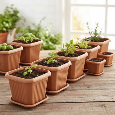 Bitkilər üçün dibçəklər: Dibcek dibcek qabi kvadrat gul qabi kvadrat cicek qabi kvadrat Dibcek — 1