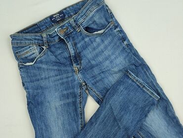 jeansy mom fit z wysokim stanem bershka: Bershka, Jeansy damskie, rozmiar M
