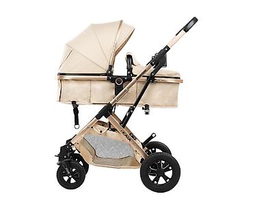 68 cm bebe: KIKKA BOO KAIA – 3u1 kombinovana kolica, boja: beige SKU/Šifra — 3