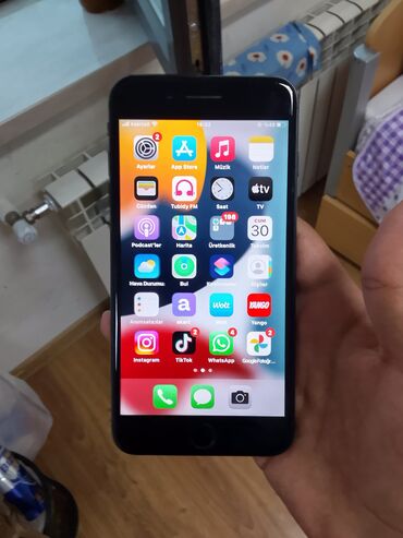 redmi 9s plus: IPhone 7 Plus, 128 GB, Jet Black, Barmaq izi