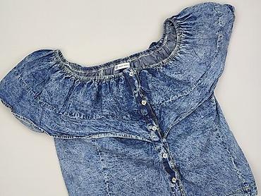 dzins material: SZACHOWNICA, Bluzka damska, rozmiar L — 1