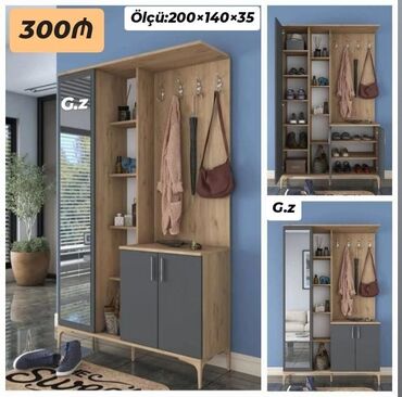 шкафчики на балконе: Açılan, 2 qapılı Düz dolab, Dəhliz dolabı