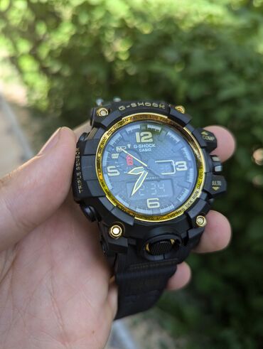 Спортивные часы: Спортивные часы часы, Casio (G-Shock), Таймер и секундомер, Водонепроницаемые, Мужские, Новый