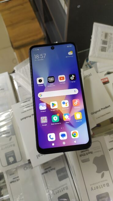 Мобильные телефоны и аксессуары: Redmi, Redmi 10, Б/у, 128 ГБ, цвет - Черный, 2 SIM