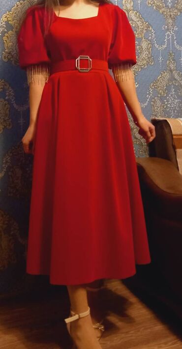 Вечернее платье, Миди, Max Mara, M (EU 38)
