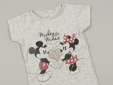 koszula basic: Koszulka, Disney, 4-5 lat, 104-110 cm, stan - Bardzo dobry