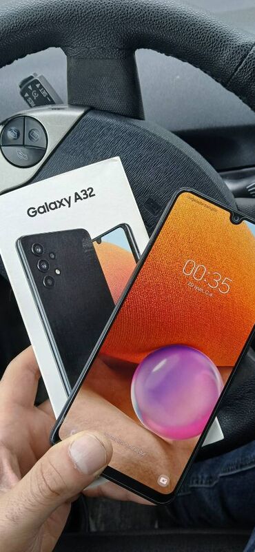 samsung s7262: Samsung Galaxy A32, 64 ГБ, цвет - Черный, Сенсорный, Отпечаток пальца, Две SIM карты