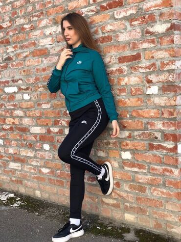 Gornji i donji deo: Nike ženska trenerka Novo Mokra likra Veličine s m l xl 2xl fb — 11