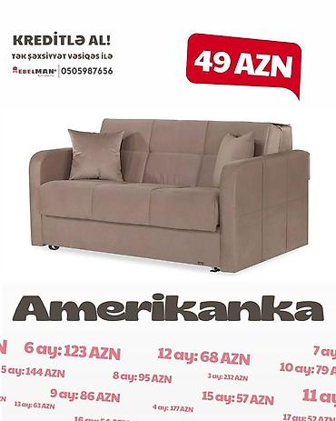 Divanlar: Divan-kravat, Yeni, Açılan, Bazalı, Parça, Şəhərdaxili pulsuz çatdırılma — 3