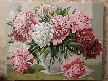 Şəkillər, tablolar: Kətan uzərində cəkilibəl ısiakril boya, 50/40 Холст, акриловые — 12