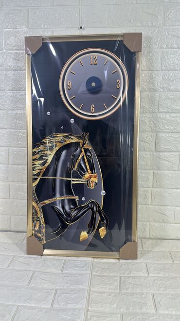 Şəkillər, tablolar: Divar saatlı tablo kolleksiyası - Növ: Dekorativ divar tablo-saat — 8