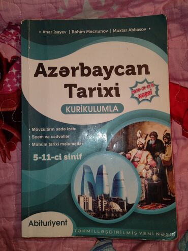 Azerbaycan tarixi Anar Isayevin kitabi. 2021ci il nesr