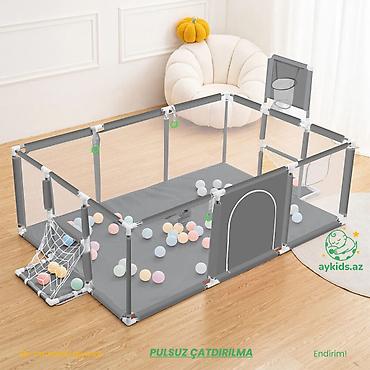 oyun manej: 👶🛝 Böyük Ölçülü Uşaq Oyun Maneji – Təhlükəsiz Oyun Məkanı Körpənizin — 4