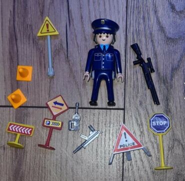 alarm za bebe: Lego policajac set