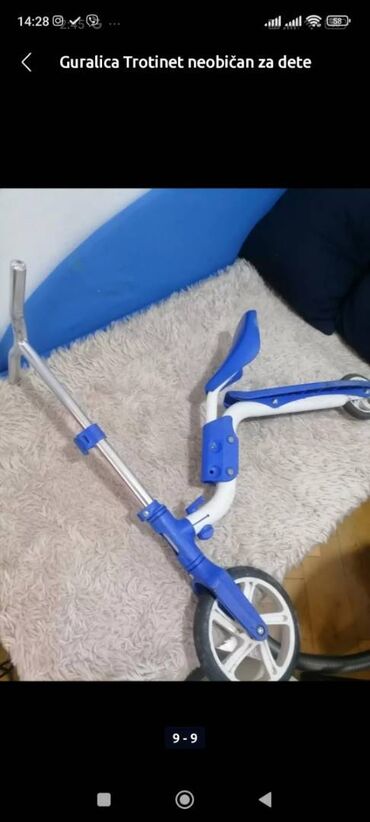 Trotineti, skejtbordovi i hoverbordovi: Trotinet za dete ispravan 

Mirjevo — 12