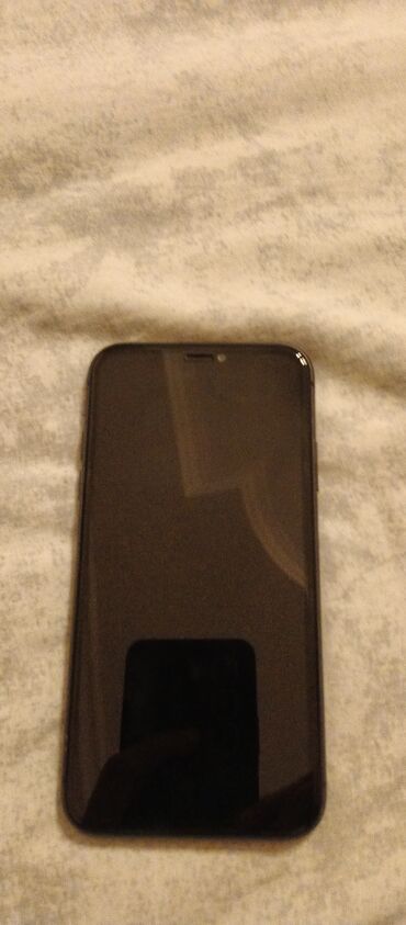 Apple iPhone: IPhone 11, 64 GB, Black Titanium, Qırıq, Barmaq izi, Face ID