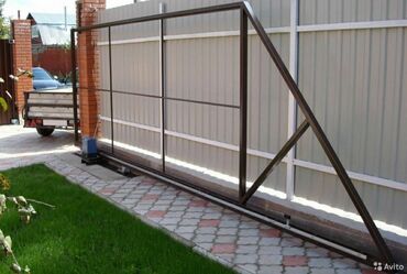 Откатные ворота: Концольный механизм для откатных ворот.Автоматика для ворот.Гарантия 2 — 3