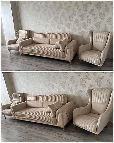 İşlənmiş, Divan, 2 kreslo