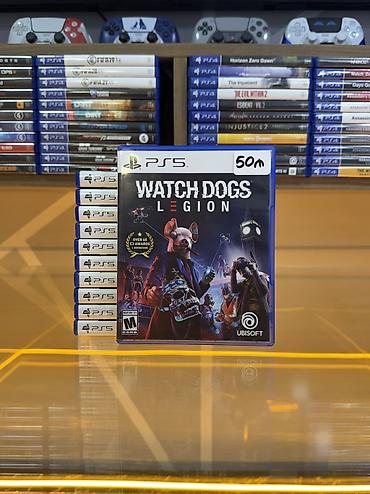 video reqistrator: Watc Dogs Legion-PS5 diski Oyun diski tam işlək vəziyyətdədir, heç bir — 1
