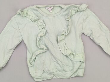 bluzka hiszpanka z ramiączkami: Sweatshirt, 4-5 years, 104-110 cm, condition - Good