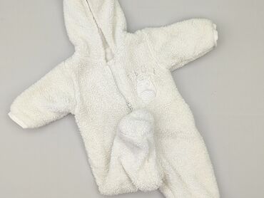 biały kombinezon do chrztu dla dziewczynki: Overall, 3-6 months, condition - Very good