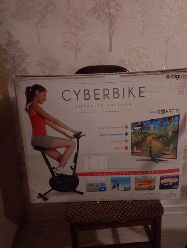 idman alətləri kreditlə: Bigben CyberBike smart TV edition Yaxşı vəziyyətdədir heç bir problemi