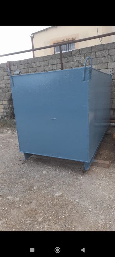 Baklar və çənlər: Bak, Metal, 5000 l l, İşlənmiş, Ödənişli çatdırılma, Ünvandan götürmə — 6