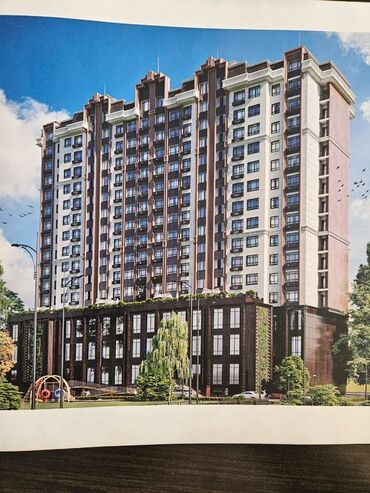 квартира су: 1 комната, 49 м², Элитка, 14 этаж, ПСО (под самоотделку)