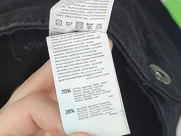 high waist: Denim, Szorty damskie, rozmiar S — 5