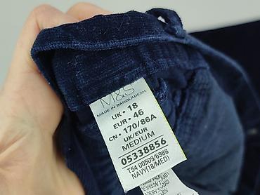 kapcie mex: Marks & Spencer, Spodnie materiałowe damskie, rozmiar M — 4