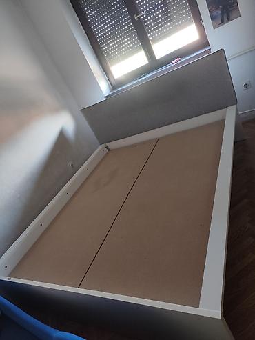Bračni ram kreveta sa uzglavljem - Dimenzije ležišta: okvir za