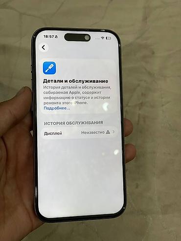 Apple iPhone: IPhone 15 Pro, Б/у, 256 ГБ, Natural Titanium, 88 % — 8