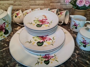 Наборы посуды: Винтаж ссср Графины 1 шт и 5 рюмок в идеальном состоянии с позолотой — 14