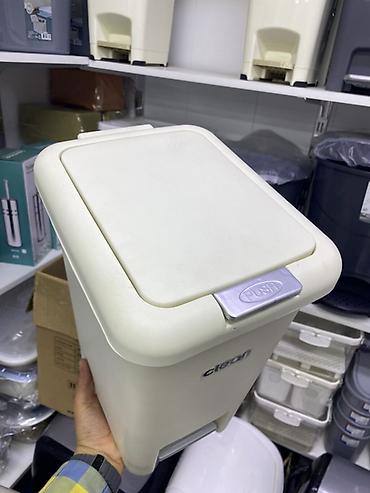 мусорный бак пластиковый: Педальное ведро для мусора Clean - Тип: напольное ведро с педалью - — 2