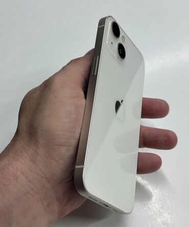 apple qulaqliq: IPhone 13, 128 GB, Ağ, Zəmanət, Simsiz şarj, Face ID