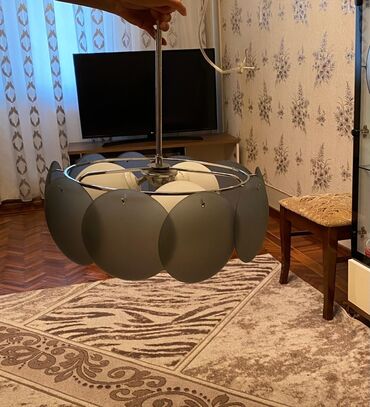 5 10 taxtalar: Çılçıraq, 3 lampa, Metal
