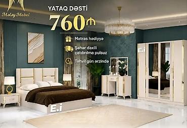 bakal destleri: 1.Yataq otağı dəstləri – müxtəlif modellər 1) Yataq dəsti – 759 ₼ - — 10