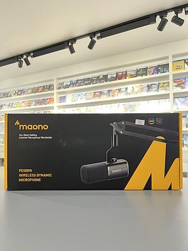 dji mic 1: Maono PD100W — беспроводной динамический микрофон для стриминга — 1