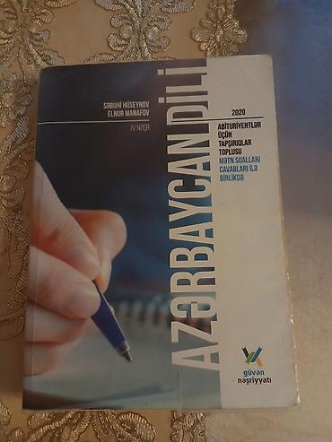 Kitablar və jurnallar: Məhsul: “Azərbaycan dili – Abituriyentlər üçün tapşırıqlar toplusu — 1