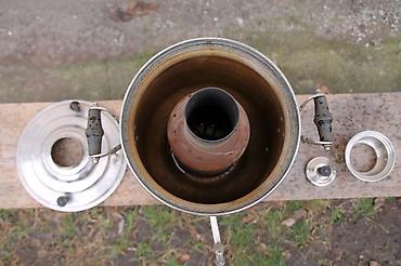 Samovarlar: İşlənmiş Od Samovar, 7 l, Ödənişli çatdırılma, Rayonlara çatdırılma — 6