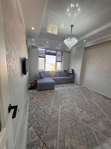 2 комнаты, 60 м², Джал-15 10 этаж, Евроремонт