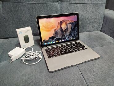 Ноутбуки и нетбуки: Ноутбук, Apple, 8 ГБ ОЗУ, Intel Core i5, 13.3 ", Для работы, учебы, память SSD