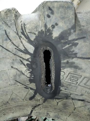 Шины: Ремонт шин на фронтальный погрузчик автокран экскаватор каток и — 15