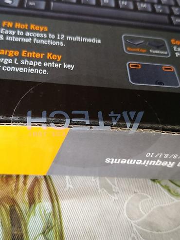 wireless mouse: Клавиатура, A4Tech, Мембранная, Проводное подключение, Размер: 100% — 4