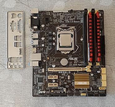 prosessor amd: Bundle satılır - 110 AZN Ana plata : Asus B85M-G CPU : Intel — 1