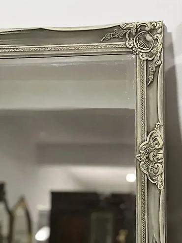ormar 40 cm: Stilsko ogledalo 74 x 64cm Drveno ogledalo u dobrom stanju Licno — 6